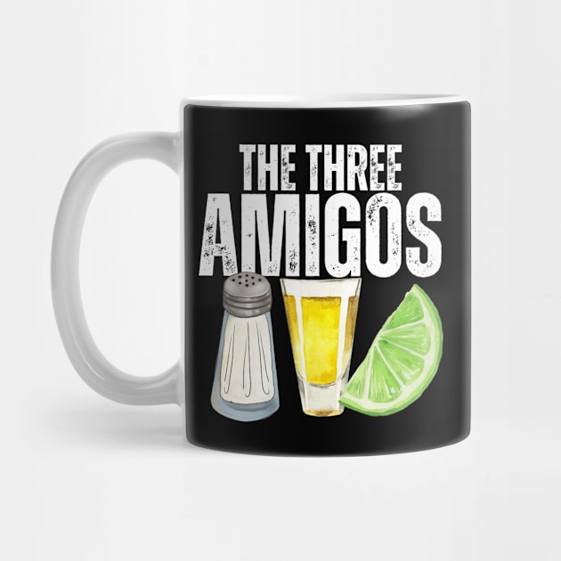 The Three Amigos Salt Lime Tequila Cinco De Mayo by aesthetice1